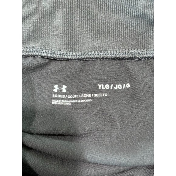Under Armour Youth Loose Fit Joggers YLG Gray Polyester - Picture 3 of 12